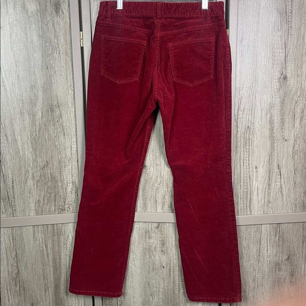 Bundle of Talbots Corduroy Pants in Tan, Burgundy, Mustard and Brown Women's 10P - Picture 7 of 15